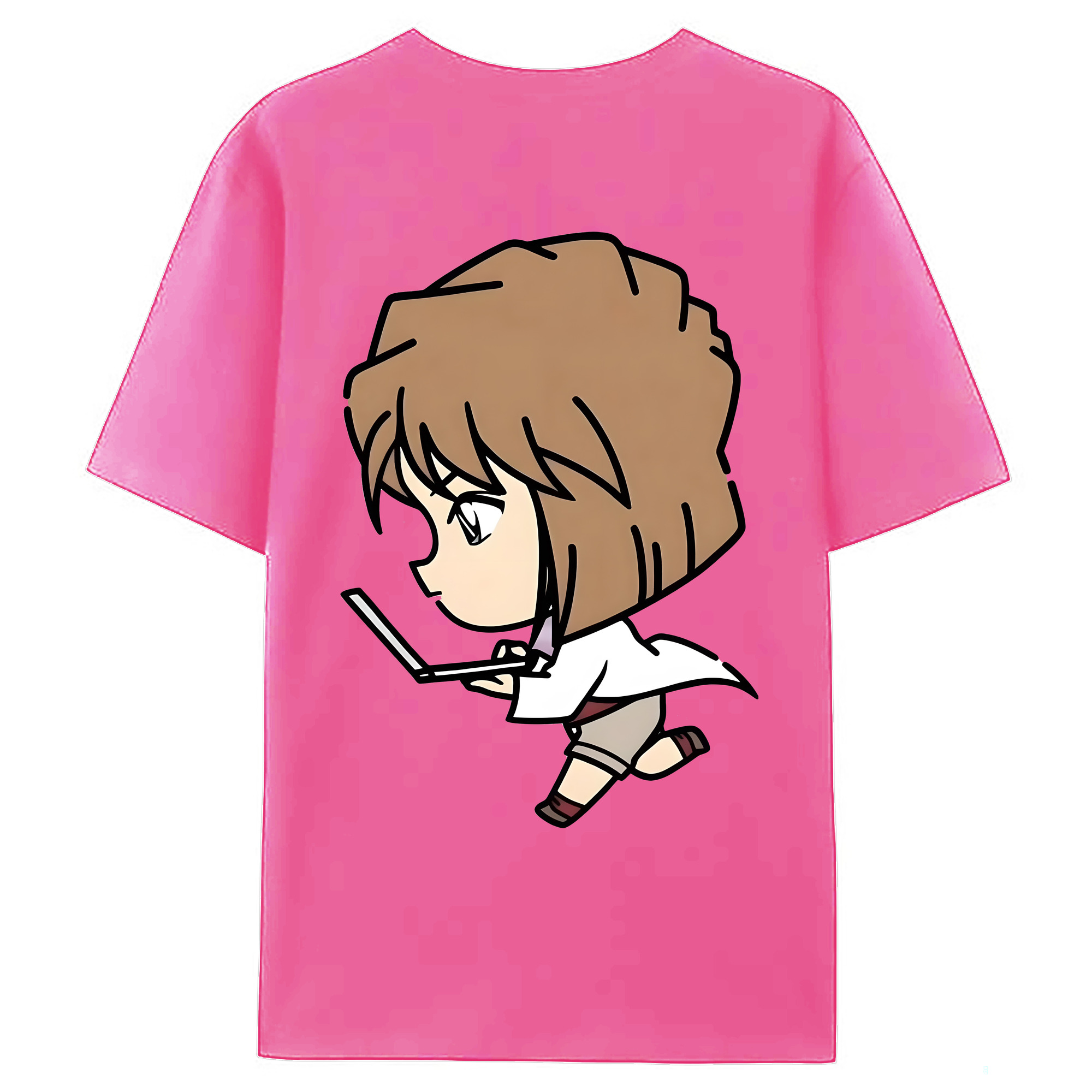 （画像用） 名探偵コナン 灰原 哀 はいばら あい Detective Conan Anita Hailey、Vi Graythorn Haibara Ai レディース半袖Tシャツ(バックプリント)